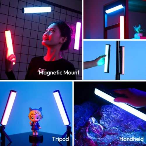 Відеосвітло Ulanzi B15RGB 15W Tube Light (L208) Black купити в Україні | Telemart фото