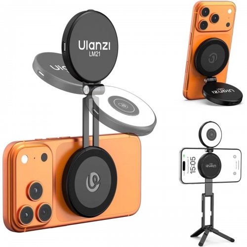 Видеосвет Ulanzi LM21 Magnetic Fill Light (L236) Black купить в Украине | Telemart фото