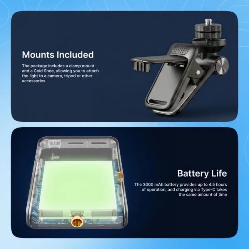 Видеосвет Proove LED GlowBox (PLGB00010001) Black купить в Украине | Telemart фото