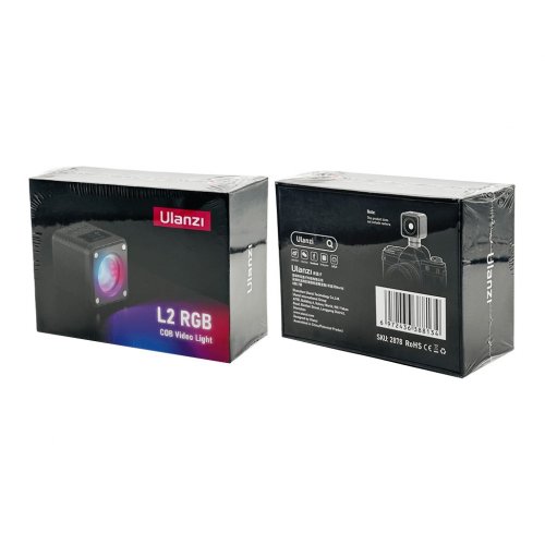 Відеосвітло Ulanzi VIJIM L2 RGB COB Video Light 4W (UV-2878 L2 RGB) Black купити в Україні | Telemart фото
