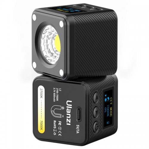Відеосвітло Ulanzi L2 Bi-color COB Video Light 5W (UV-3051) Black купити в Україні | Telemart фото