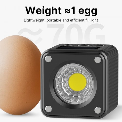Відеосвітло Ulanzi L2 Bi-color COB Video Light 5W (UV-3051) Black купити в Україні | Telemart фото