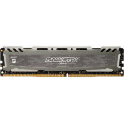 Озу Crucial DDR4 8GB 3000Mhz Ballistix Sport LT Gray (BLS8G4D30AESBK) (Восстановлено продавцом, 899520)