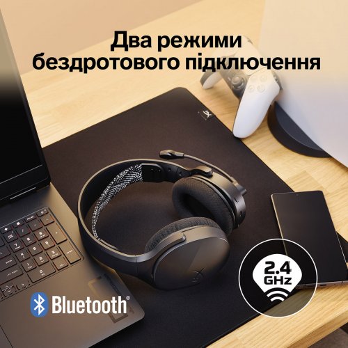 Навушники HyperX Cloud Jet Wireless (AJ0T1AA) Black купити в Україні | Telemart фото