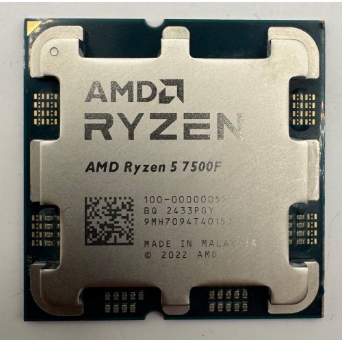 Процессор AMD Ryzen 5 7500F 3.7(5.0)GHz 32MB sAM5 Tray (100-000000597) (Восстановлено продавцом, 899648) купить в Украине | Telemart фото