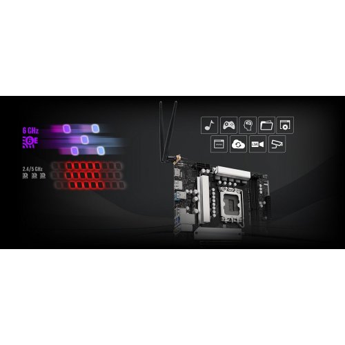 Материнская плата AsRock B860M-X Gen5 WiFi (s1851, Intel B860) купить в Украине | Telemart фото