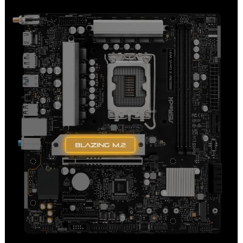 Материнская плата AsRock B860M-X Gen5 WiFi (s1851, Intel B860) купить в Украине | Telemart фото