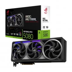 Уцінка відеокарта Asus ROG Astral GeForce RTX 5080 OC 16384MB (ROG-ASTRAL-RTX5080-O16G-GAMING) (Розкрита упаковка, 899743)