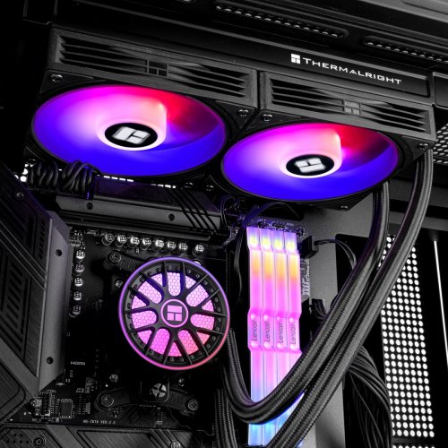 Готова СВО Thermalright Aqua Elite 240 V6 ARGB Black купити в Україні | Telemart фото