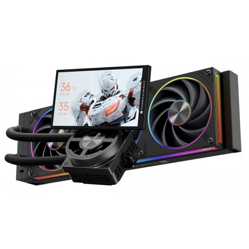 Готова СВО Thermalright Dynamic Vision Pro 360 ARGB Black купити в Україні | Telemart фото