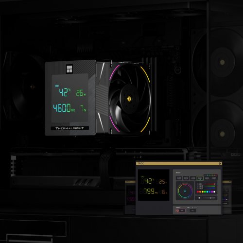 Кулер Thermalright Phantom Spirit 120 Digital Evo Black купити в Україні | Telemart фото