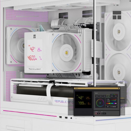 Кулер Thermalright Phantom Spirit 120 Digital Snow купити в Україні | Telemart фото