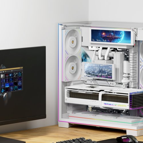 Екран Thermalright Trofeo Vision 9.16" ARGB LCD White купити в Україні | Telemart фото