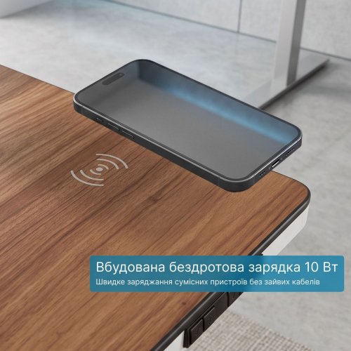 Стол с электрорегулировкой высоты OfficePro ODP1470 Black купить в Украине | Telemart фото