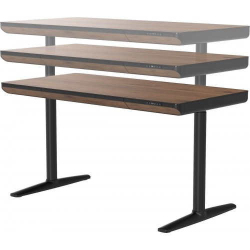 Стол с электрорегулировкой высоты OfficePro ODP1470 Dark Wood/Black купить в Украине | Telemart фото