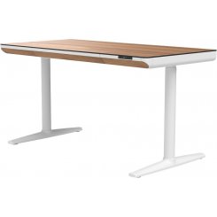 Стол с электрорегулировкой высоты OfficePro ODP1470 Light Wood/White