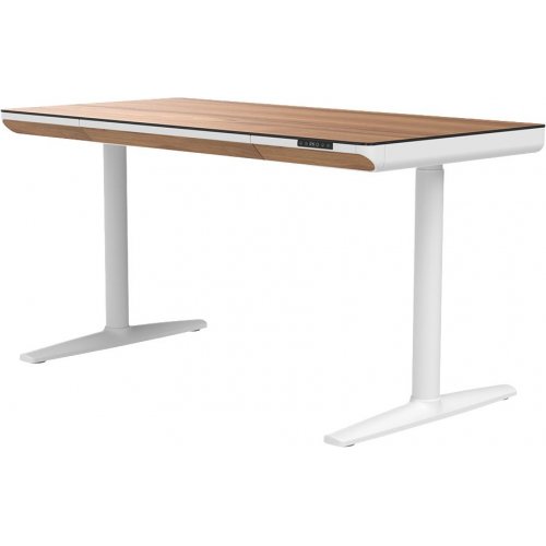Стол с электрорегулировкой высоты OfficePro ODP1470 Light Wood/White купить в Украине | Telemart фото