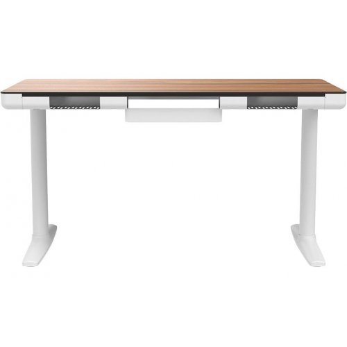 Стол с электрорегулировкой высоты OfficePro ODP1470 Light Wood/White купить в Украине | Telemart фото
