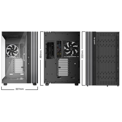 Уценка корпус Be Quiet! Light Base 900 FX Tempered Glass без БП (BGW71) Black (Вскрытая упаковка, 899982) купить в Украине | Telemart фото