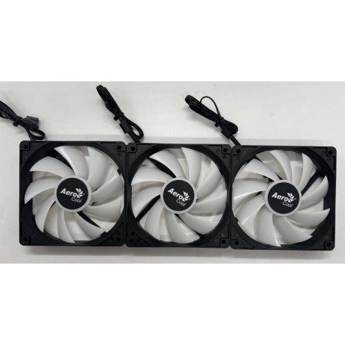 Набор кулеров для корпуса Aerocool Frost 12 PWM FRGB 3 in 1 Black (Восстановлено продавцом, 899988) купить в Украине | Telemart фото