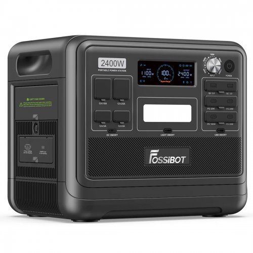 Зарядна станція Fossibot F2400 2400W 2048Wh Black купити в Україні | Telemart фото