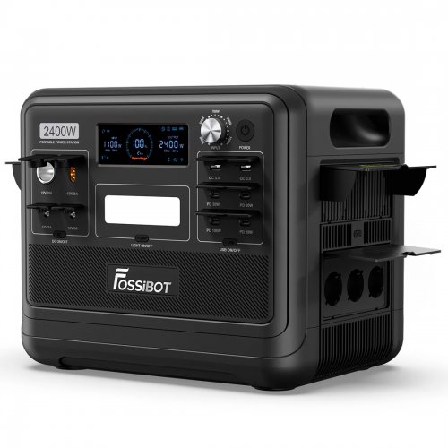 Зарядна станція Fossibot F2400 2400W 2048Wh Black купити в Україні | Telemart фото