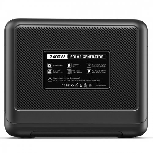 Зарядна станція Fossibot F2400 2400W 2048Wh Black купити в Україні | Telemart фото