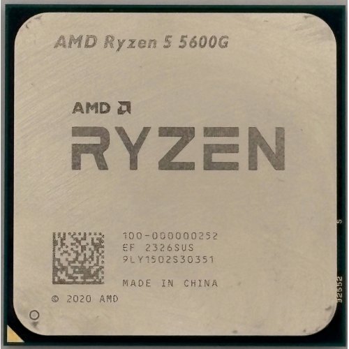 Процессор AMD Ryzen 5 5600G 3.9(4.4)GHz 16MB sAM4 Tray (100-000000252) (Восстановлено продавцом, 900015) купить в Украине | Telemart фото
