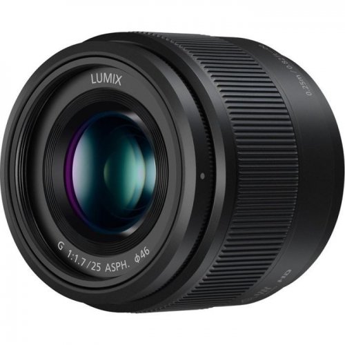 Объектив Panasonic Micro 4/3 Lens 25mm f/1.7 (H-H025ME-K) купить в Украине | Telemart фото