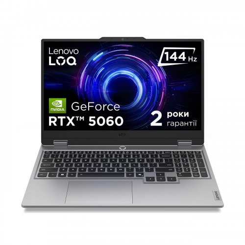 Ноутбук Lenovo LOQ 15IRX10 (83JE014JRA) Luna Grey купить в Украине | Telemart фото