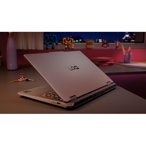 Ноутбук Lenovo LOQ Essential 15ARP11 (83VA000QRA) Luna Grey купити в Україні | Telemart фото