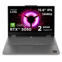Ноутбук Lenovo LOQ Essential 15ARP11 (83VA0021RA) Luna Grey