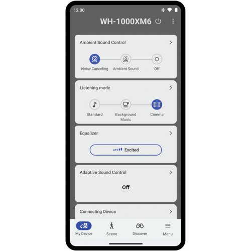 Навушники Sony WH-1000XM6 (WH1000XM6B.E) Black купити в Україні | Telemart фото