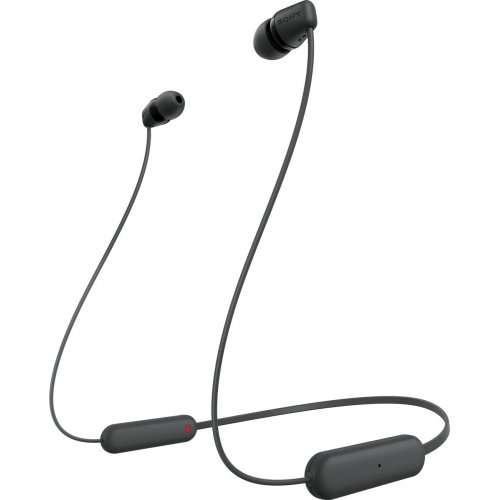 Навушники Sony WI-C100 (WIC100B.CE7) Black купити в Україні | Telemart фото