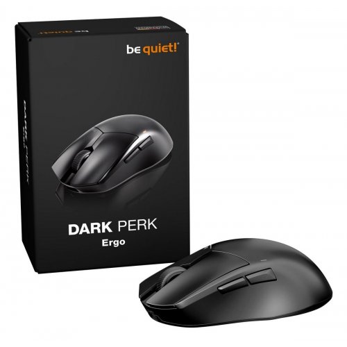 Уценка мышка Be Quiet! Dark Perk Ergo (BM007) Black (Вскрытая упаковка, 900144) купить в Украине | Telemart фото