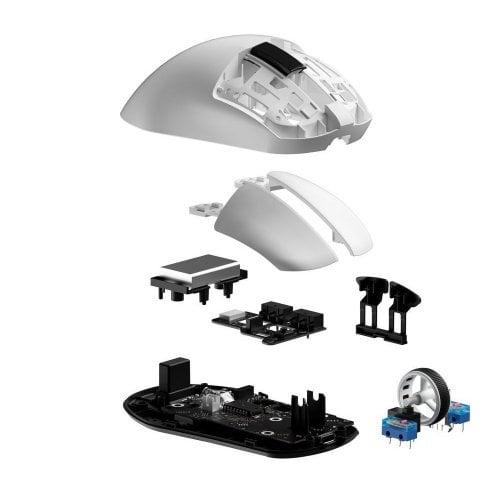 Уцінка миша GamePro Genesis Asgard Thor GM023 White (Розкрита упаковка, 900150) купити в Україні | Telemart фото