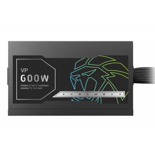 Блок живлення GAMEMAX VP 600S 600W (VP 600S BK) купити в Україні | Telemart фото
