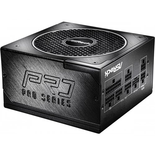 Блок живлення AsRock Pro 750W (PRO-M750G) Black купити в Україні | Telemart фото