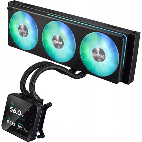 Готовая СВО Asus PRIME SLC II 360 ARGB LCD (90RC01W1-B0EAY0) Black купить в Украине | Telemart фото