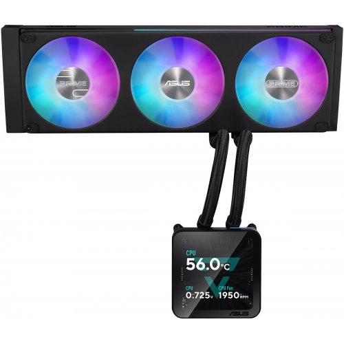 Готовая СВО Asus PRIME SLC II 360 ARGB LCD (90RC01W1-B0EAY0) Black купить в Украине | Telemart фото