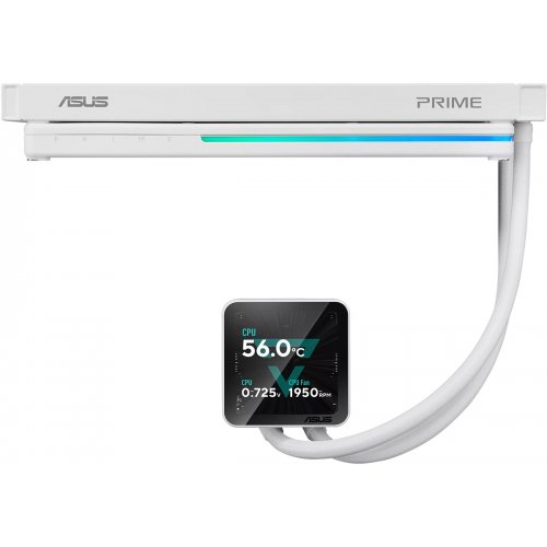 Готова СВО Asus PRIME LC II 360 ARGB LCD (90RC01Q2-B0EAY0) White купити в Україні | Telemart фото
