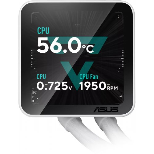 Готова СВО Asus PRIME LC II 360 ARGB LCD (90RC01Q2-B0EAY0) White купити в Україні | Telemart фото