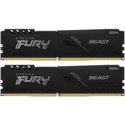 Уцінка озп Kingston DDR4 32GB (2x16GB) 3200Mhz FURY Beast Black (KF432C16BB1K2/32) (Розкрита упаковка, 900262)