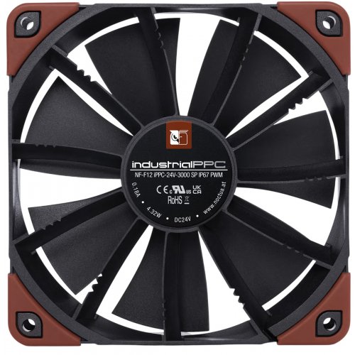Кулер для корпусу Noctua NF-F12IPPC-24V-3000 SP IP67 PWM купити в Україні | Telemart фото