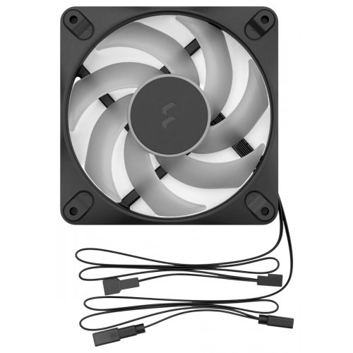 Кулер для корпуса Fractal Design Dynamic 3 – 12 RGB (FD-F-DR3-1201) Black купить в Украине | Telemart фото