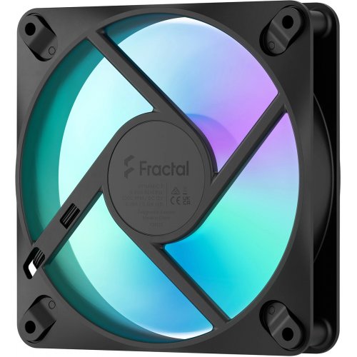 Кулер для корпусу Fractal Design Dynamic 3 – 12 Reverse RGB (FD-F-DR3-1204) Black купити в Україні | Telemart фото