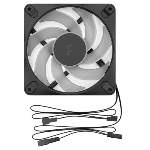 Кулер для корпусу Fractal Design Dynamic 3 – 12 Reverse RGB (FD-F-DR3-1204) Black купити в Україні | Telemart фото