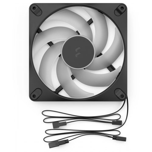Кулер для корпусу Fractal Design Dynamic 3 – 14 RGB (FD-F-DR3-1401) Black купити в Україні | Telemart фото