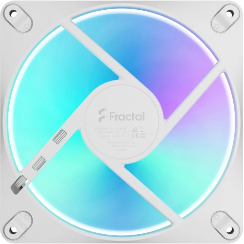 Кулер для корпуса Fractal Design Dynamic 3 – 14 RGB (FD-F-DR3-1402) White купить в Украине | Telemart фото