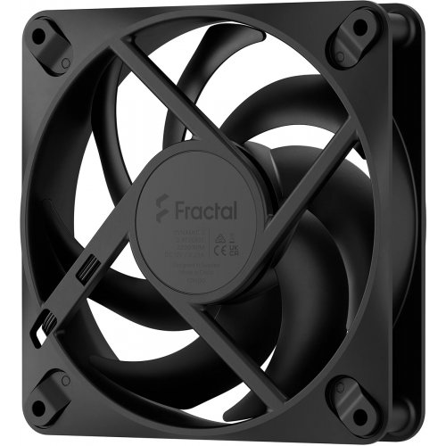 Кулер для корпусу Fractal Design Dynamic 3 – 12 Reverse (FD-F-DY3-1202) Black купити в Україні | Telemart фото